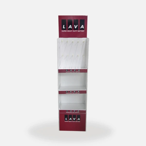 Display Shelf With Hooks